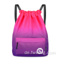 Kordeltrackpack -Sack -Pack wasserresistentes Fitnessstudio